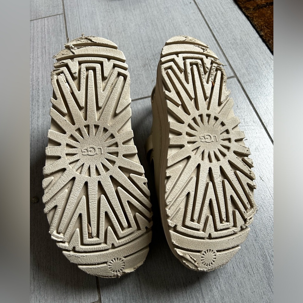 Ugg Chunky Platform Strap Sandals - Cream - Picture 4 of 4